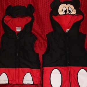 Disney Mickey Mouse Vest (1 Plus 1 3T & 4T)